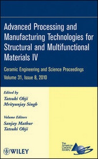 Enlarge image Cover: Advanced Processing and Manufacturing Technologies for Structural and Multifunctional Materials IV, Volume 31, Issue 8 - Wiley