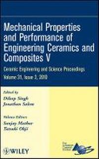 Enlarge image Cover: Mechanical Properties and Performance of Engineering Ceramics and Composites V - Ceramic Engineering and Science Proceedings V31 Issue 2 - Wiley