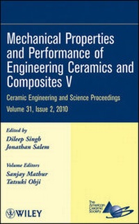 Enlarge image Cover: Mechanical Properties and Performance of Engineering Ceramics and Composites V, Volume 31, Issue 2 - Wiley
