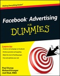 Cover: Facebook Advertising For Dummies - Wiley