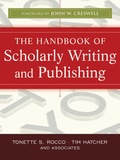 Cover: The Handbook of Scholarly Writing and Publishing - Jossey-Bass