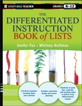 Cover: The Differentiated Instruction Book of Lists - Jossey-Bass