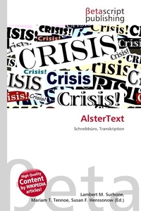 Enlarge image Cover: Alstertext - Betascript Publishing