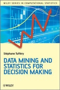 Cover: Data Mining and Statistics for Decision Making - Wiley