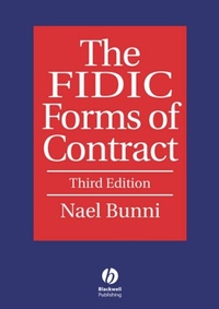 Abbildung von: The FIDIC Forms of Contract - Wiley