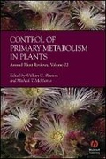 Cover: Control of Primary Metabolism in Plants V22 - Wiley