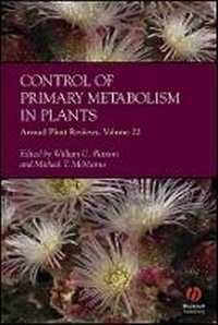 Enlarge image Cover: Control of Primary Metabolism in Plants V22 - Wiley
