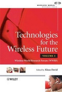 Enlarge image Cover: Technologies for the Wireless Future - Wiley