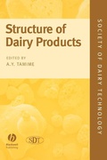 Cover: Structure of Dairy Products - Wiley