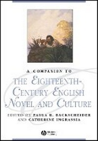 Enlarge image Cover: Companion to the Eighteenth-Century English Novel and Culture - Wiley