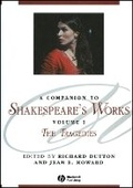 Cover: A Companion To Shakespeare's Works Volume I The Tragedies - Wiley
