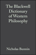 Cover: The Blackwell Dictionary of Western Philosophy - Wiley-Blackwell