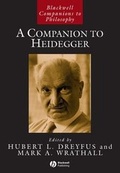 Cover: A Companion to Heidegger - Wiley-Blackwell