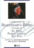 Cover: A Companion to Shakespeare's Works, Volumr IV - Wiley-Blackwell