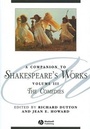Cover: A Companion to Shakespeare's Works, Volume III - Wiley-Blackwell