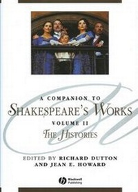 Enlarge image Cover: A Companion to Shakespeare's Works, Volume II - Wiley-Blackwell