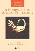 Cover: A Companion to African Philosophy - Wiley-Blackwell