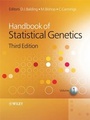 Cover: Handbook of Statistical Genetics - Wiley