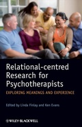 Cover: Relational-centred Research for Psychotherapists - Wiley
