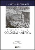 Cover: Companion to Colonial America - Wiley