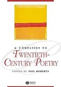 Cover: A Companion to Twentieth-Century Poetry - Wiley-Blackwell