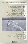 Cover: A Companion to Political Geography - Wiley