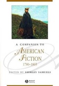 Cover: A Companion to American Fiction 1780 - 1865 - Wiley-Blackwell
