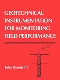 Cover: Geotechnical Instrumentation for Monitoring Field Performance - Wiley