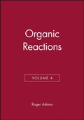 Cover: Organic Reactions, Volume 4 - Wiley