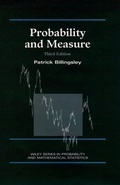 Cover: Probability and Measure - Wiley