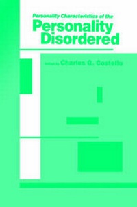 Enlarge image Cover: Personality Characteristics of the Personality Disordered - Wiley