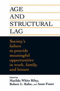 Enlarge image Cover: Age and Structural Lag - Wiley