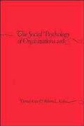 Cover: The Social Psychology of Organizations - Wiley