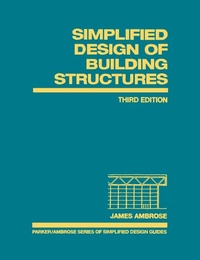 Enlarge image Cover: Simplified Design of Building Structures - Wiley