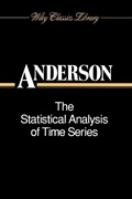 Cover: The Statistical Analysis of Time Series - Wiley