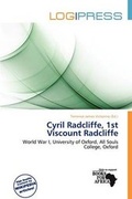 Cover: Cyril Radcliffe, 1st Viscount Radcliffe - Log Press