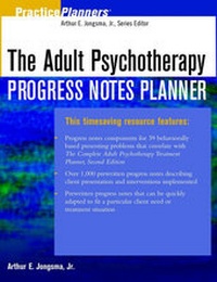 Enlarge image Cover: The Adult Psychotherapy Progress Notes Planner - Wiley