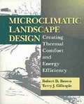 Cover: Microclimatic Landscape Design - Wiley
