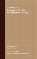 Cover: Analog MOS Integrated Circuits for Signal Processing - Wiley