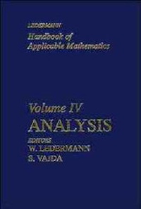 Enlarge image Cover: Handbook of Applicable Mathematics: v. 4 - Wiley