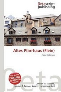 Enlarge image Cover: Altes Pfarrhaus (Flein) - Betascript Publishing