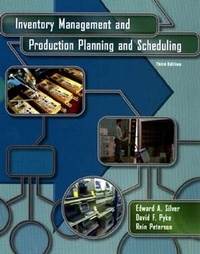 Abbildung von: Inventory Management and Production Planning and Scheduling - Wiley
