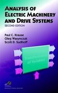 Cover: Analysis of Electric Machinery and Drive Systems - Wiley