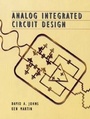 Cover: Analog Integrated Circuit Design - Wiley