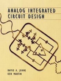 Enlarge image Cover: Analog Integrated Circuit Design - Wiley
