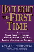 Cover: Doing It Right the First Time - Wiley