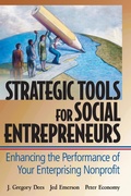 Cover: Strategic Tools for Social Entrepreneurs - Wiley