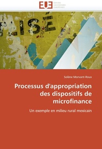 Enlarge image Cover: Processus d'appropriation des dispositifs de microfinance - Editions Universitaires Europeennes