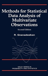Enlarge image Cover: Methods for Statistical Data Analysis of Multivariate Observations - Wiley