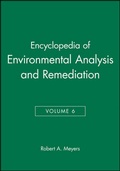 Cover: Encyclopedia of Environmental Analysis and Remedia - Wiley
